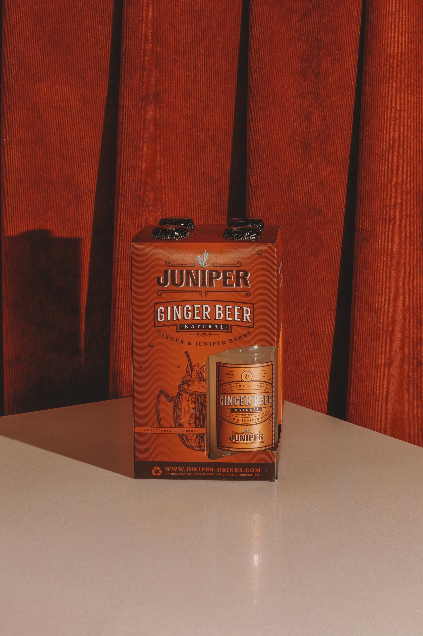 Juniper Ginger Beer Four Pack