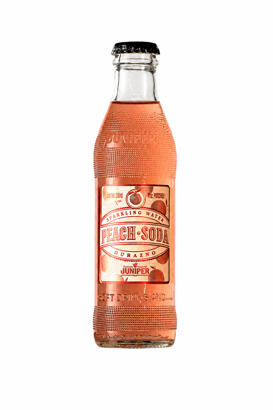 Juniper Peach Soda